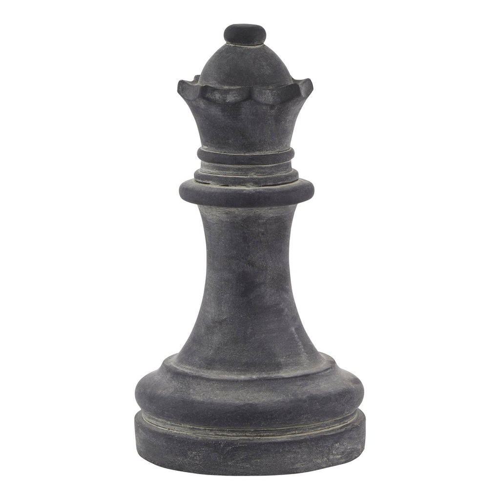 Banyan Grey Queen Chess Piece