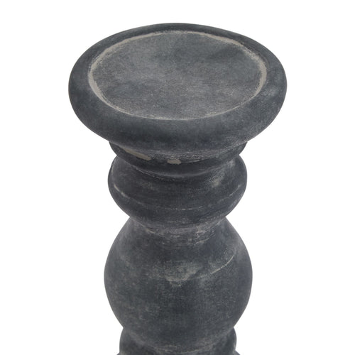 Banyan Small Grey  Column Candle Holder