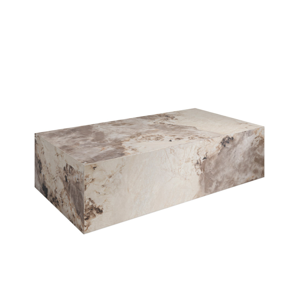 Contemporary marble effect coffee table product image