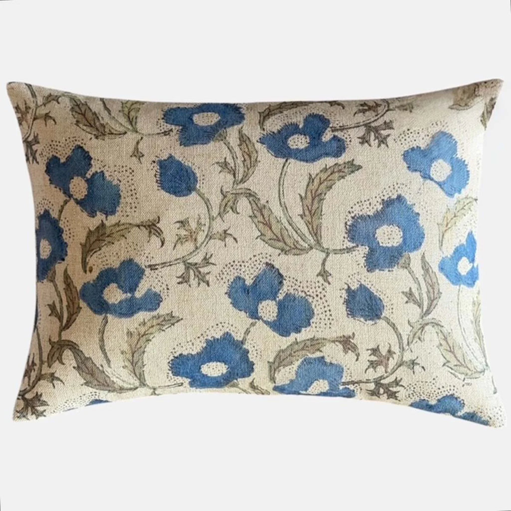 Santa Rosa Blue Floral Cushion