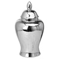 Calista Chrome Ginger Jar - Medium