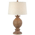 Calista Table Lamp With Edged Linen Shade