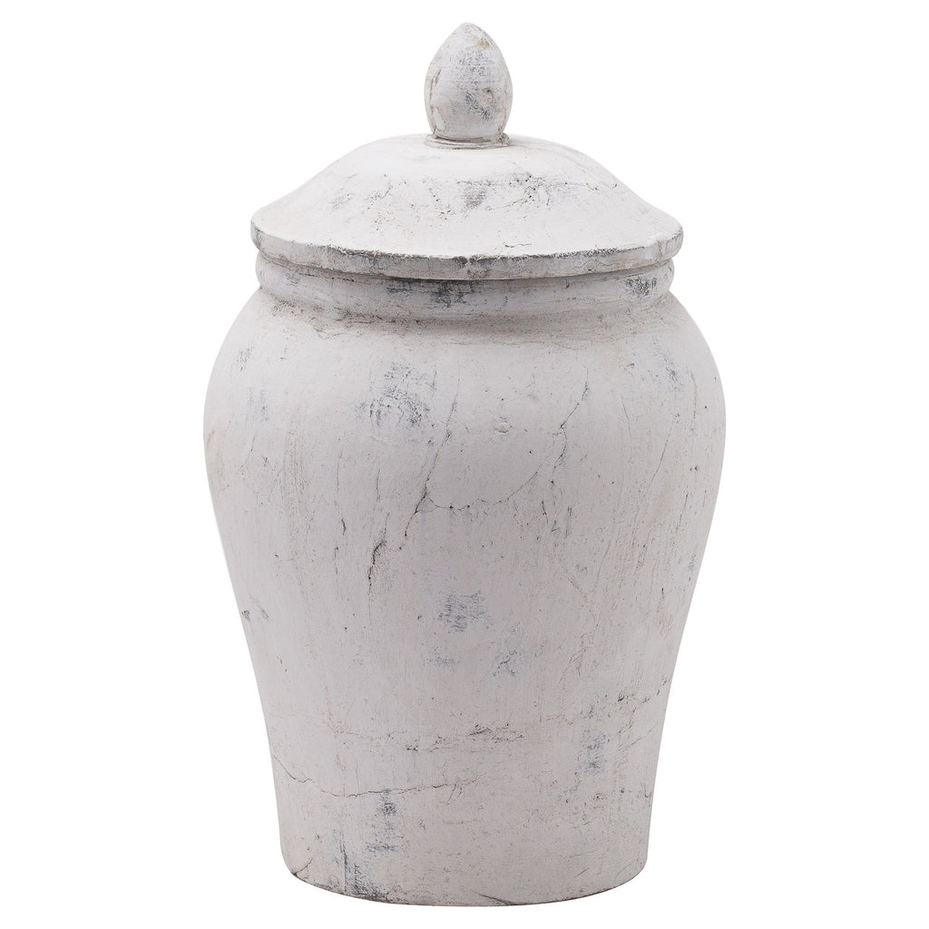 Cleo Medium Stone Ginger Jar - Medium