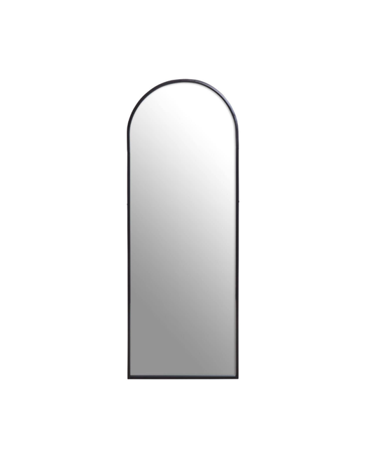 Bali Arch Mirror - Matte Black