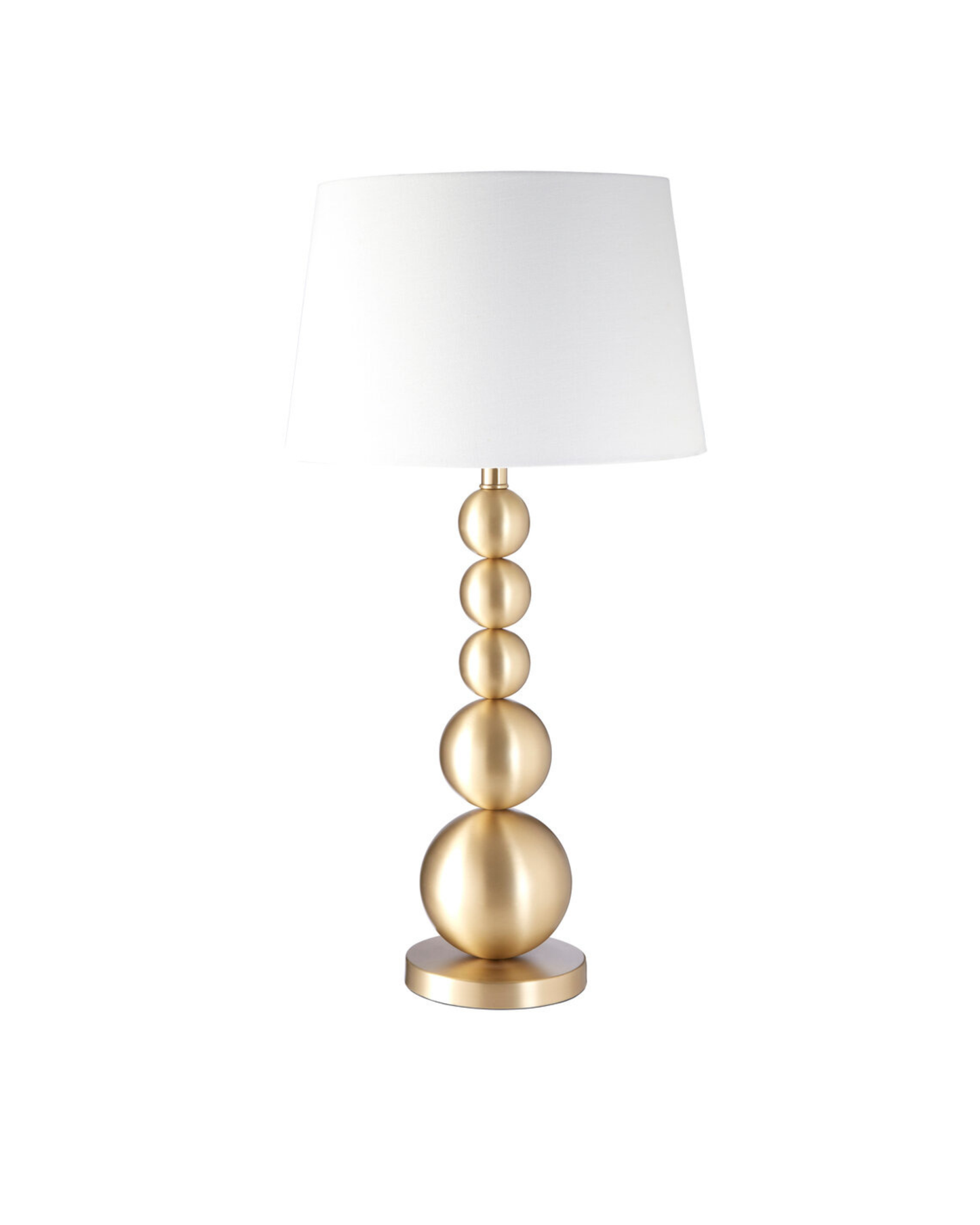 Etta Gold Sphere Ball Table Lamp