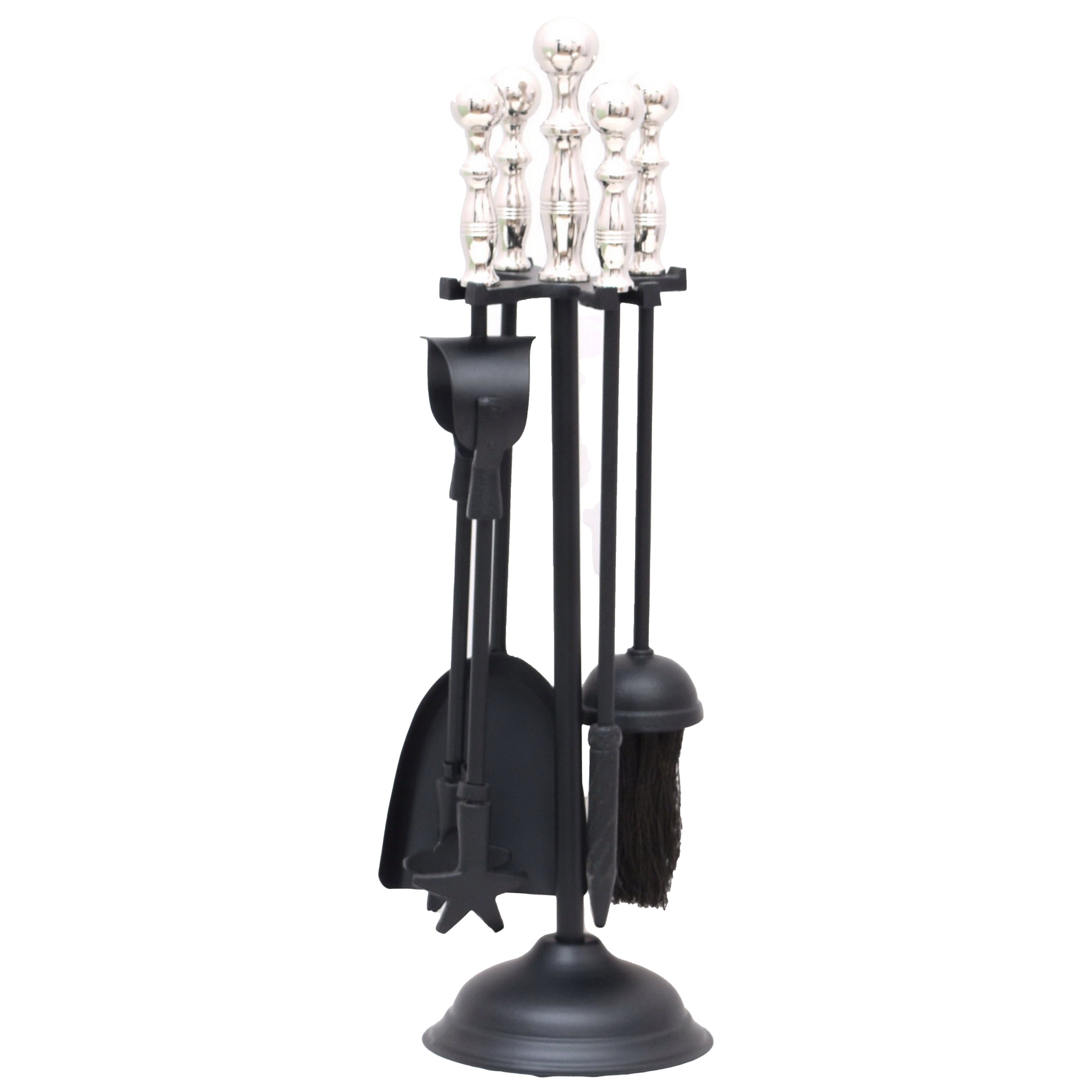 Dahlia Chrome Handled Dutchess Companion Set