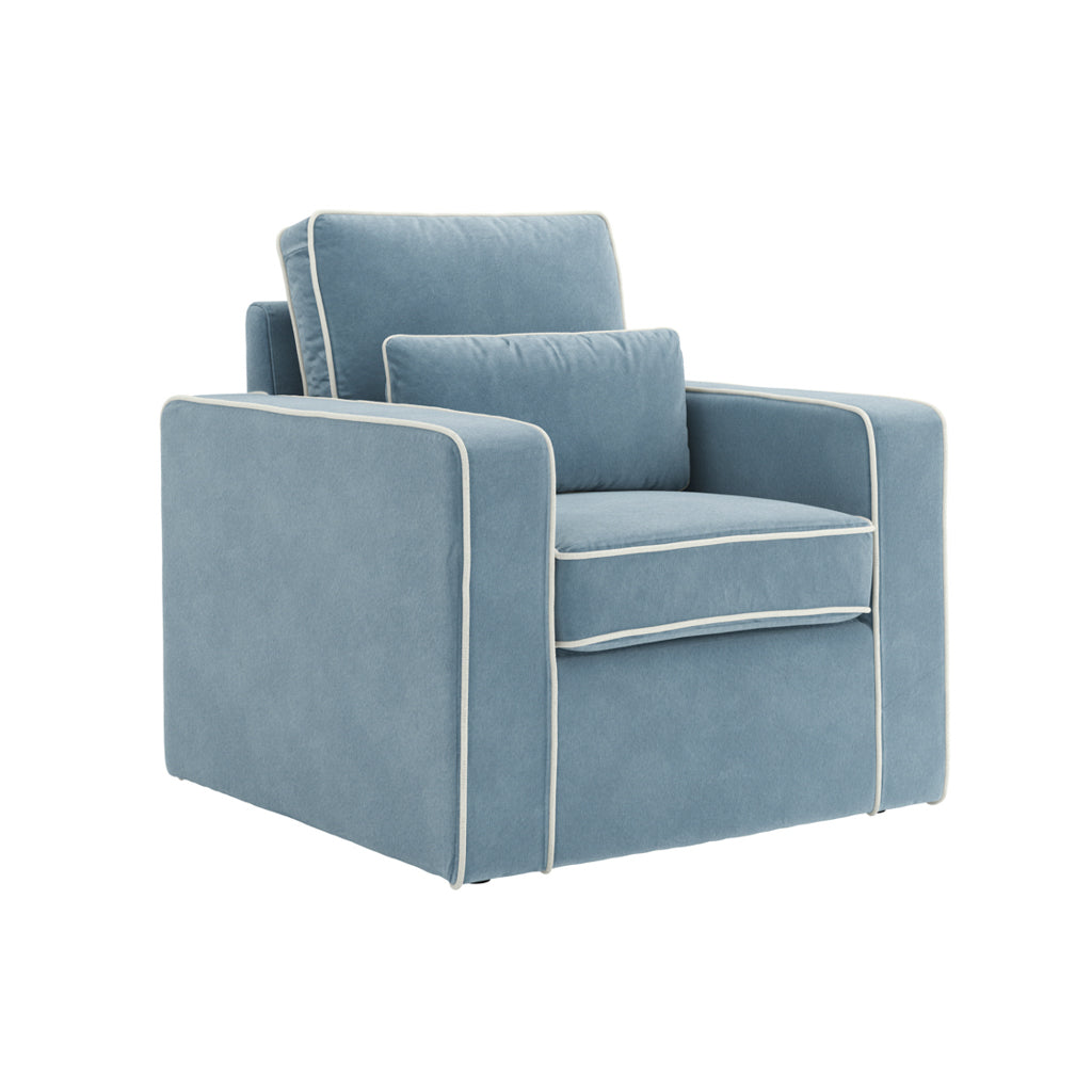 Alana Blue Armchair