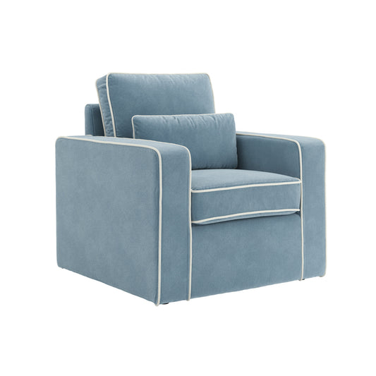 Alana Blue Armchair