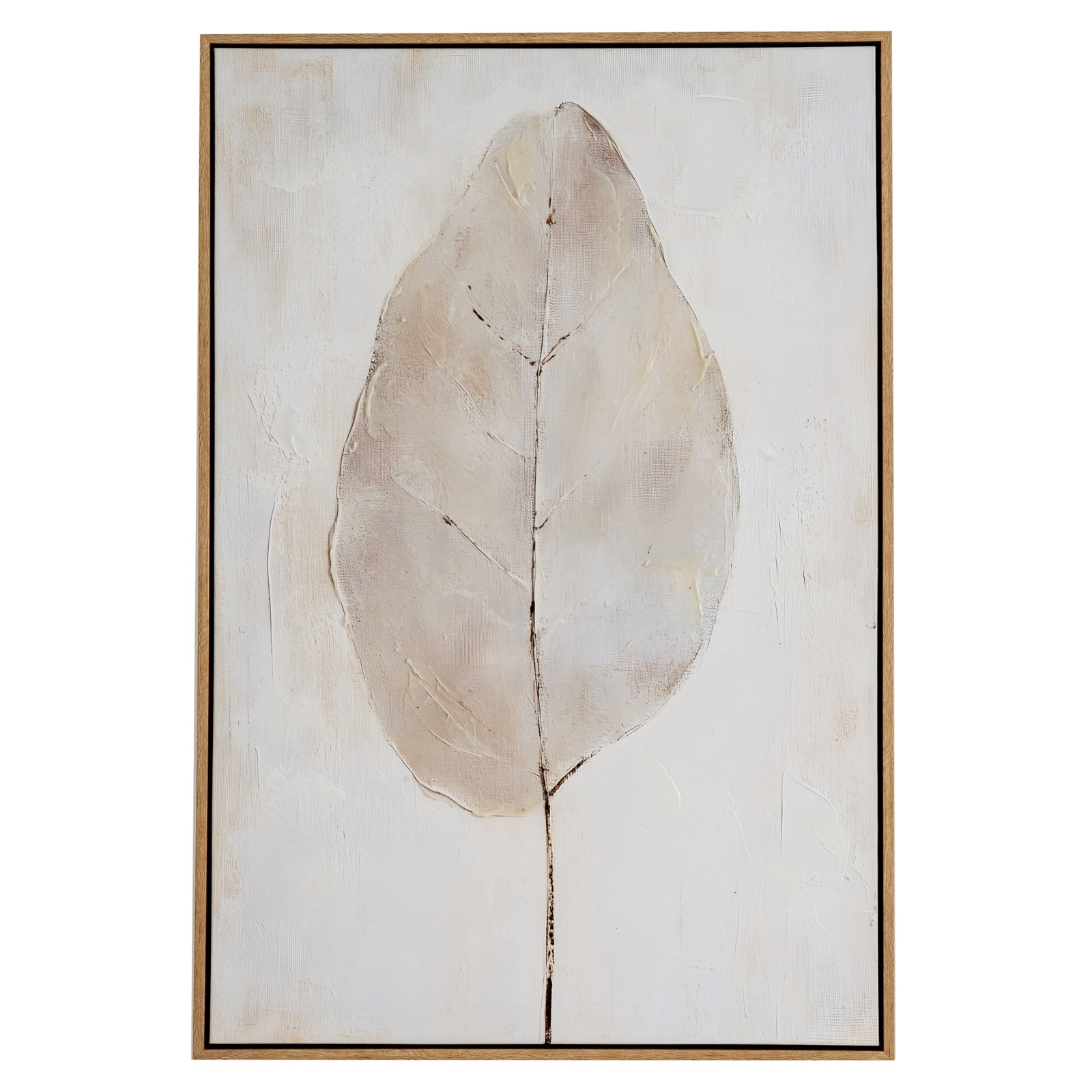 Fiore Hand Painted Canvas In Frame