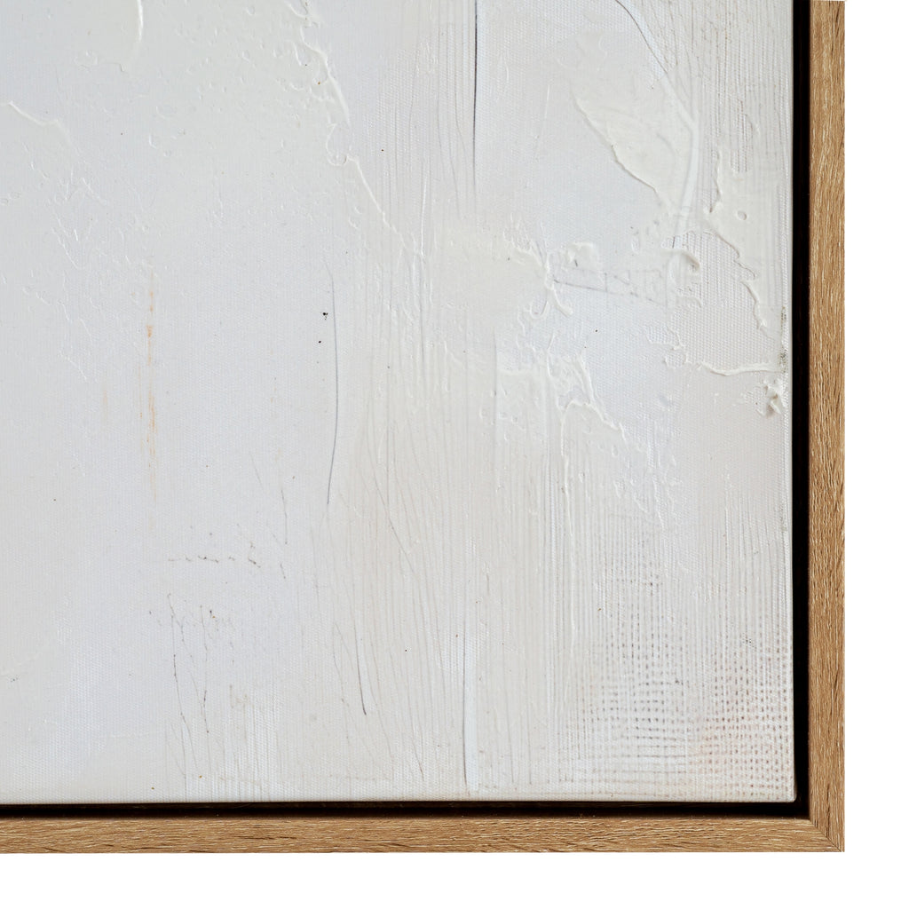 Fiore Hand Painted Canvas In Frame