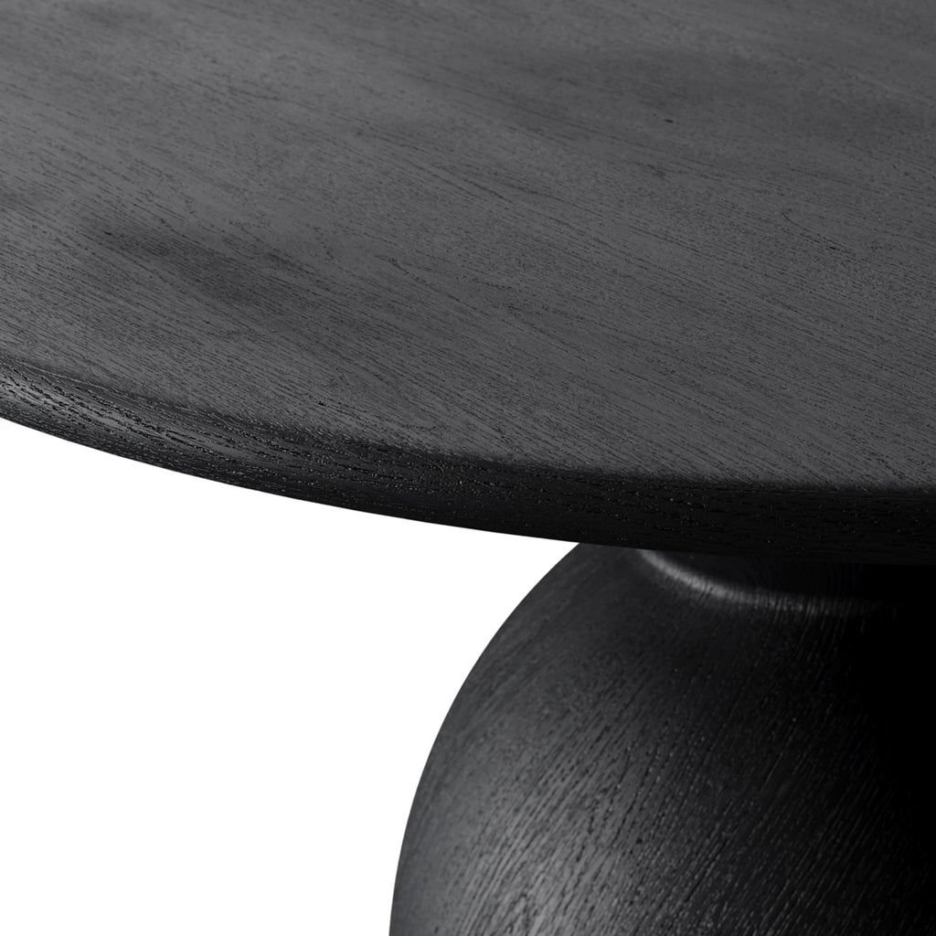 Brisa Dining Table - Black Concrete