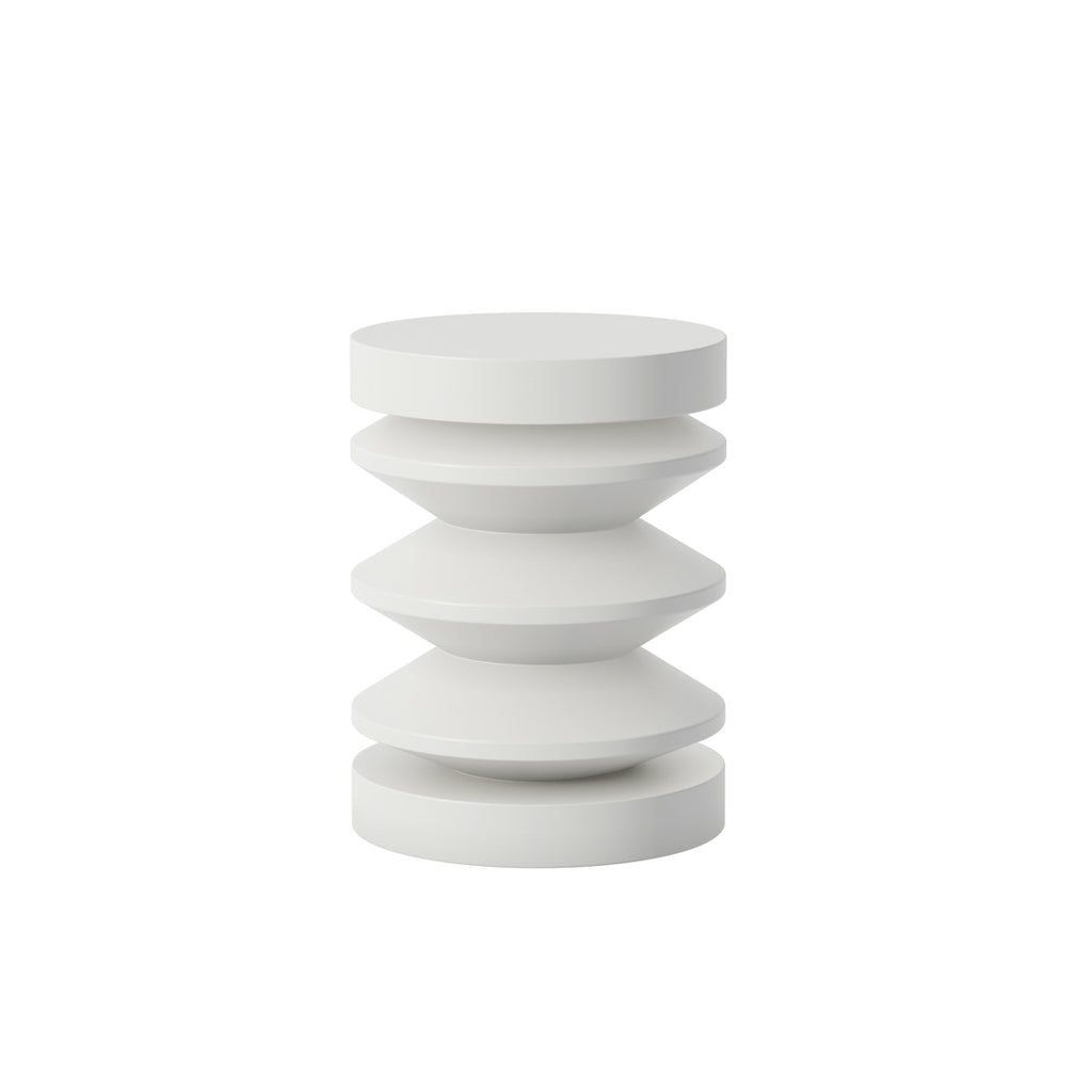 Calloway Side Table - White
