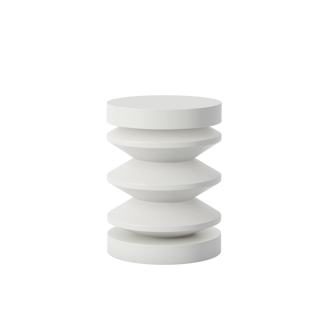 Calloway Side Table - White