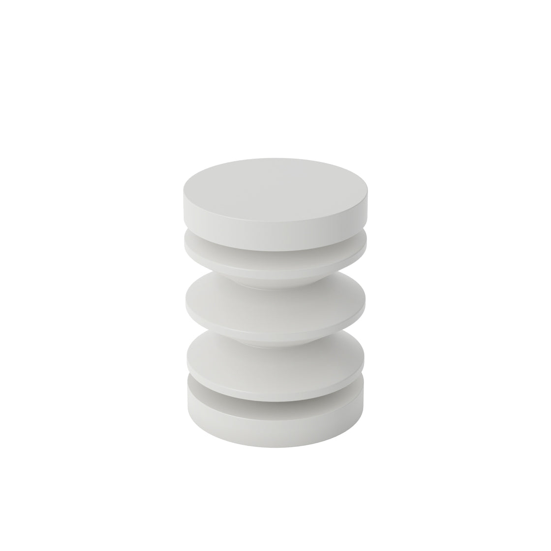 Calloway Side Table - White