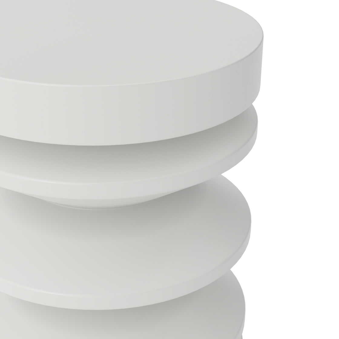 Calloway Side Table - White