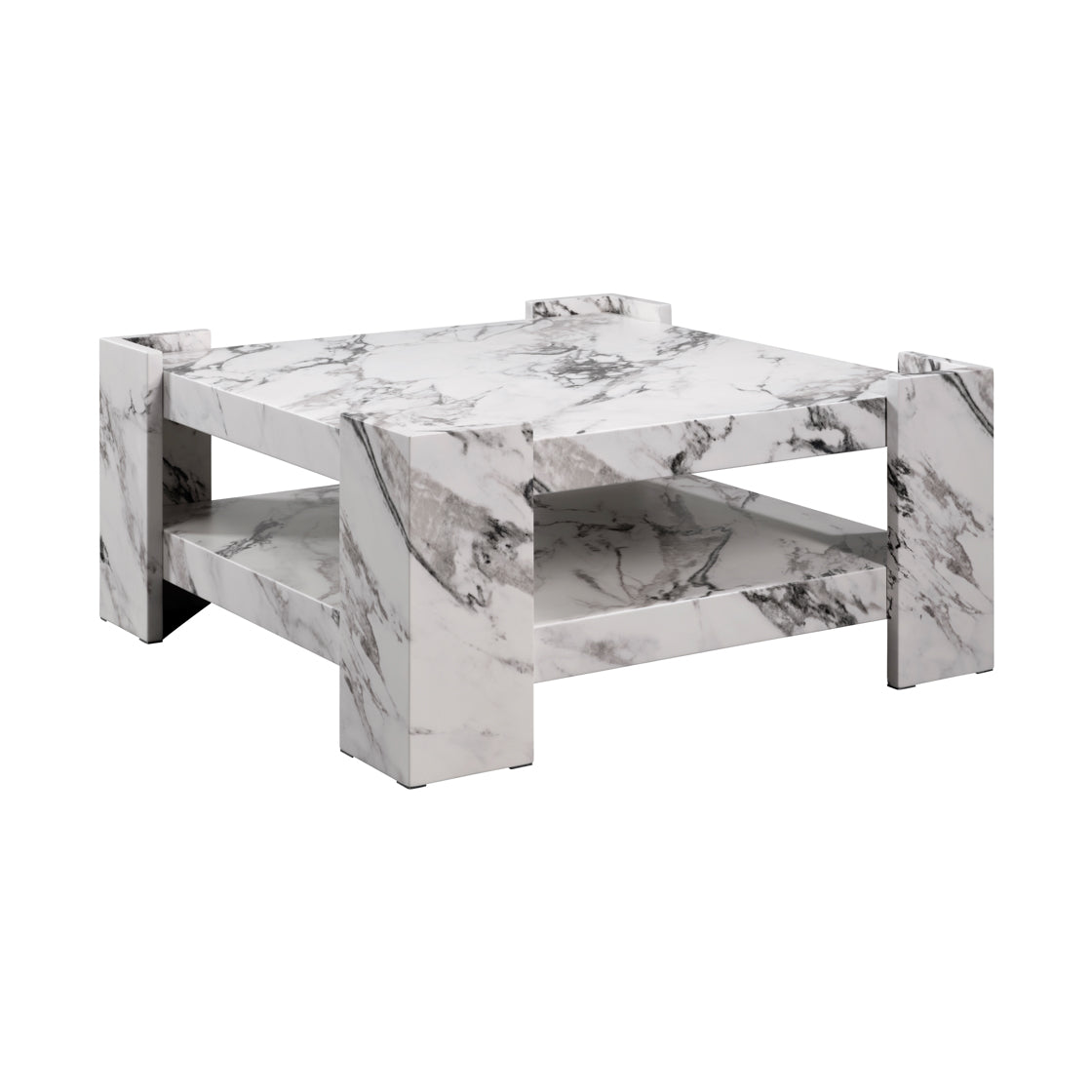 Harlan Coffee Table - Matte Calacatta