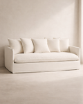 Mahoe 3 Seater Sofa - Cream