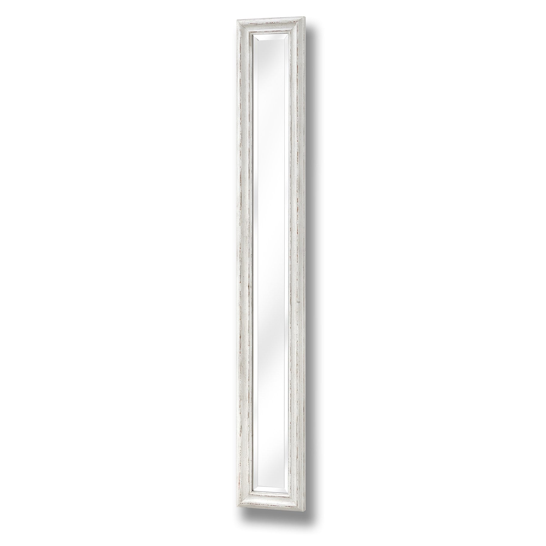 Maretta Framed Wall Mirror - Antique White