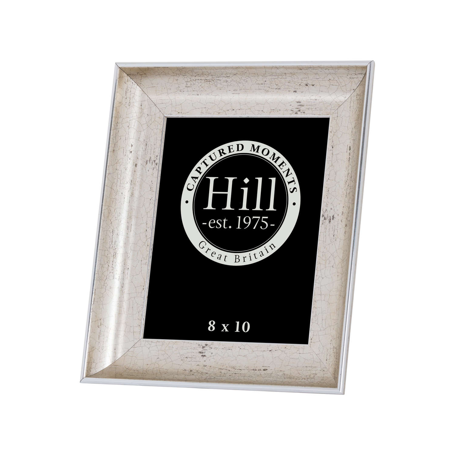 Marla Antique Silver Crackled Effect Photo Frame 8X10