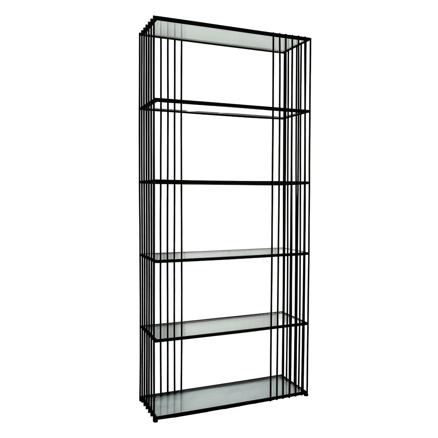 Moran Shelf Unit With Glass Shelves