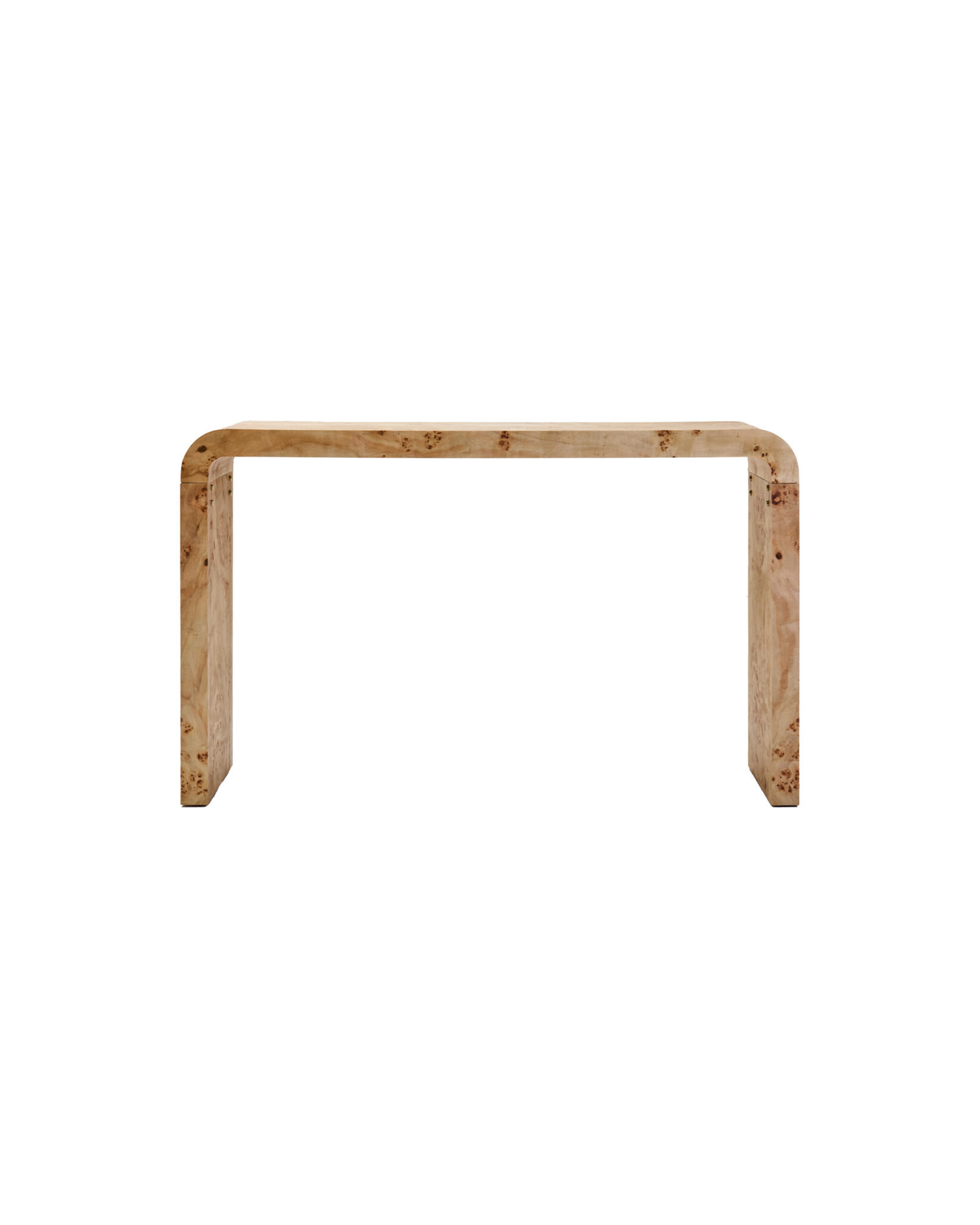 Rossetti Burl Wood Console Table