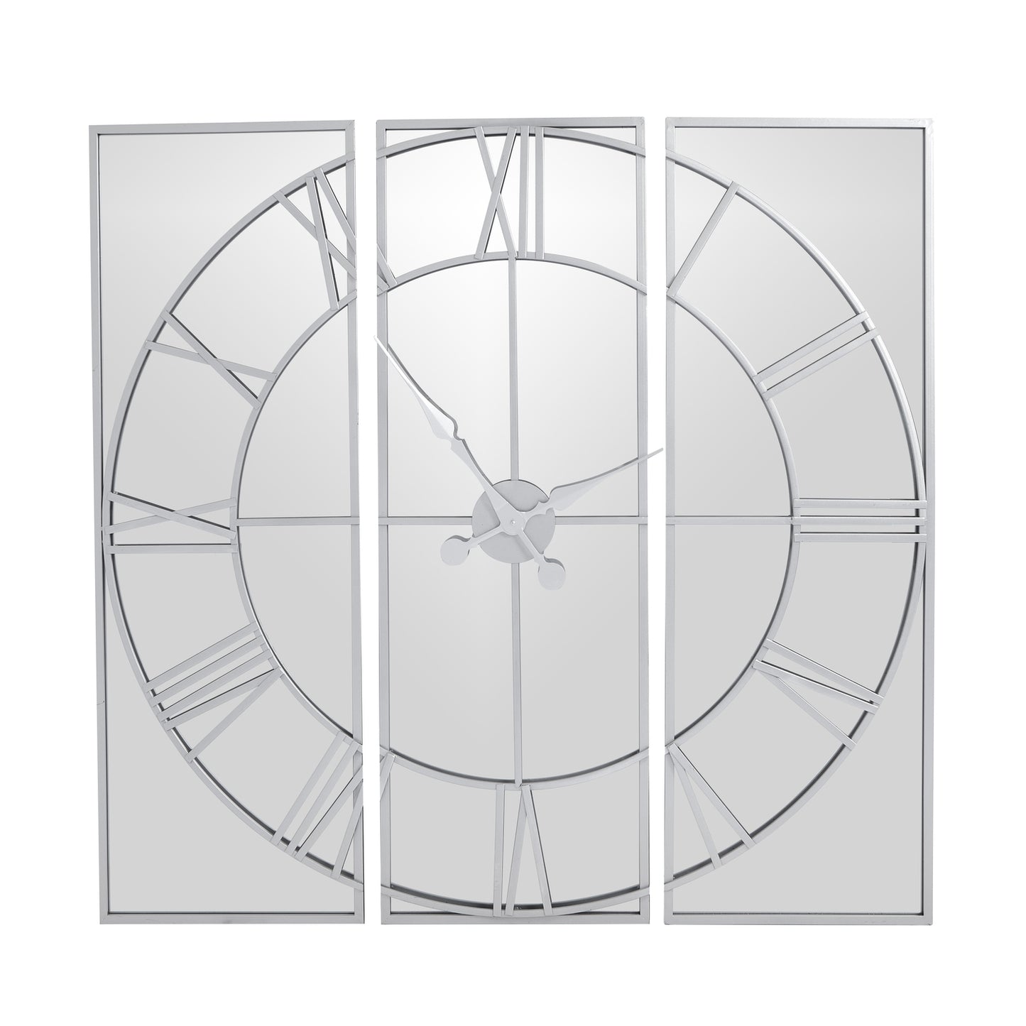 Rumi Mirrored Wall Clock