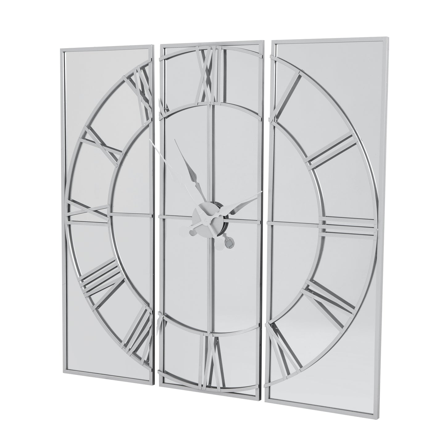 Rumi Mirrored Wall Clock