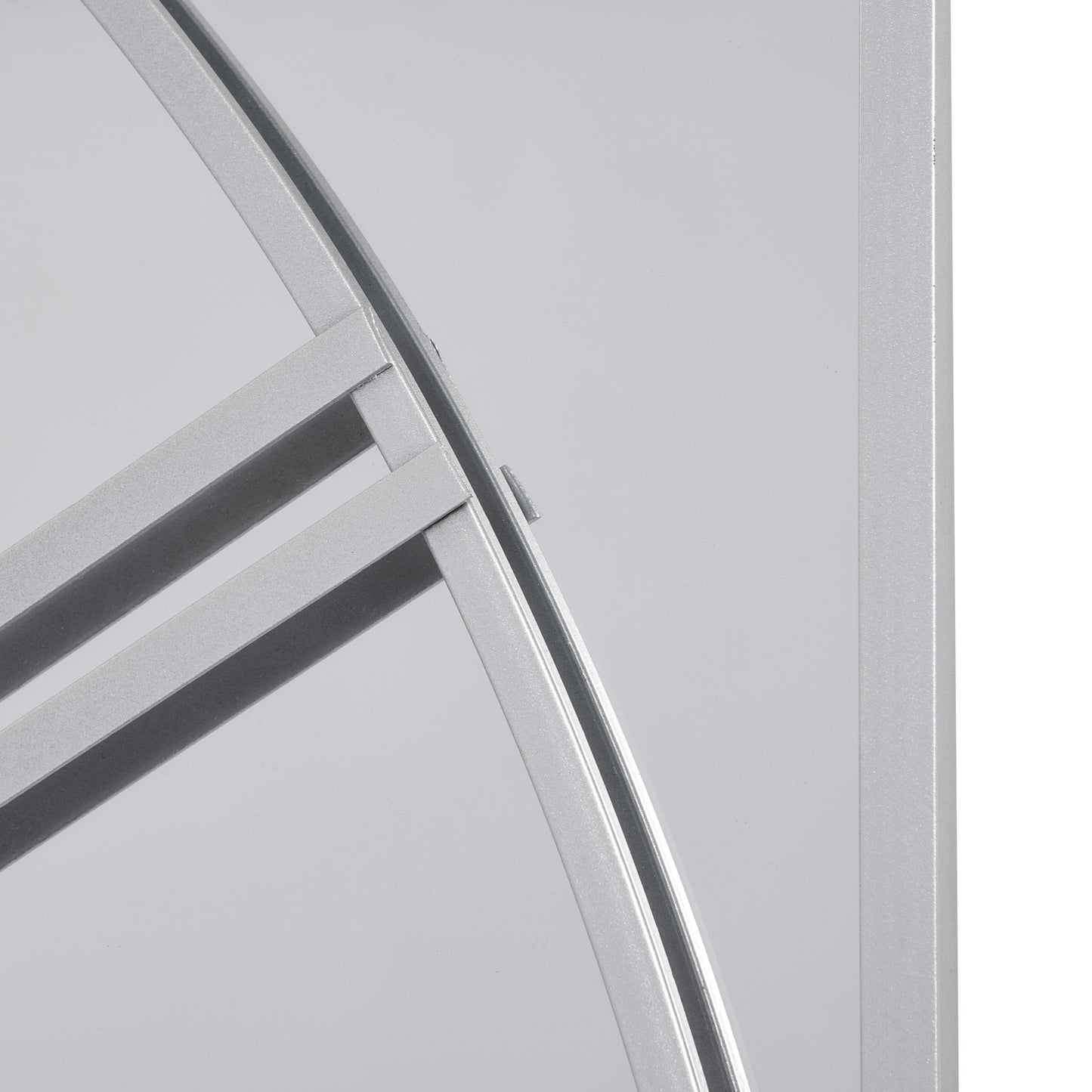 Rumi Mirrored Wall Clock