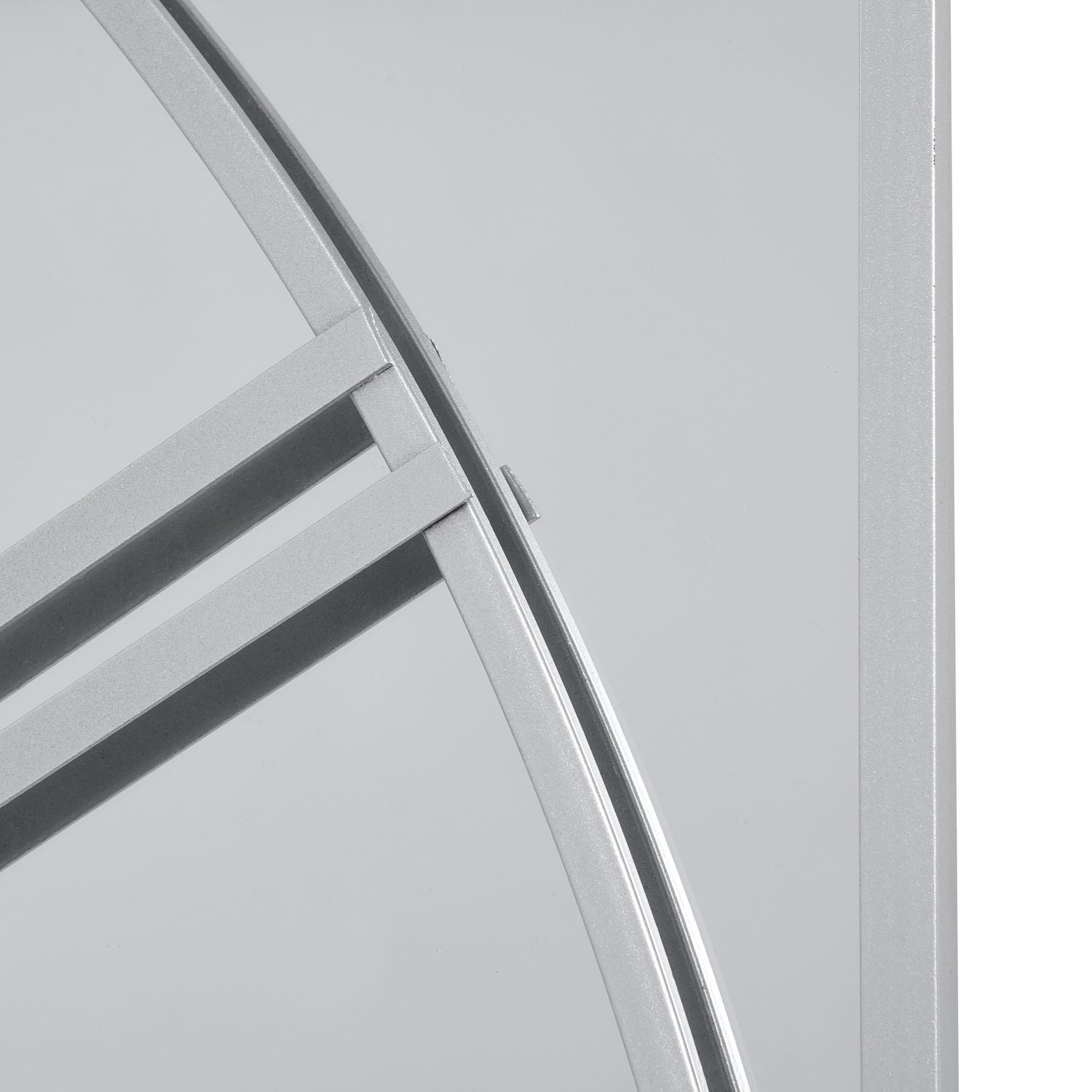 Rumi Mirrored Wall Clock