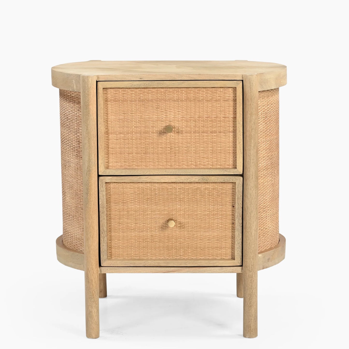 Drift Two Drawer Side Table