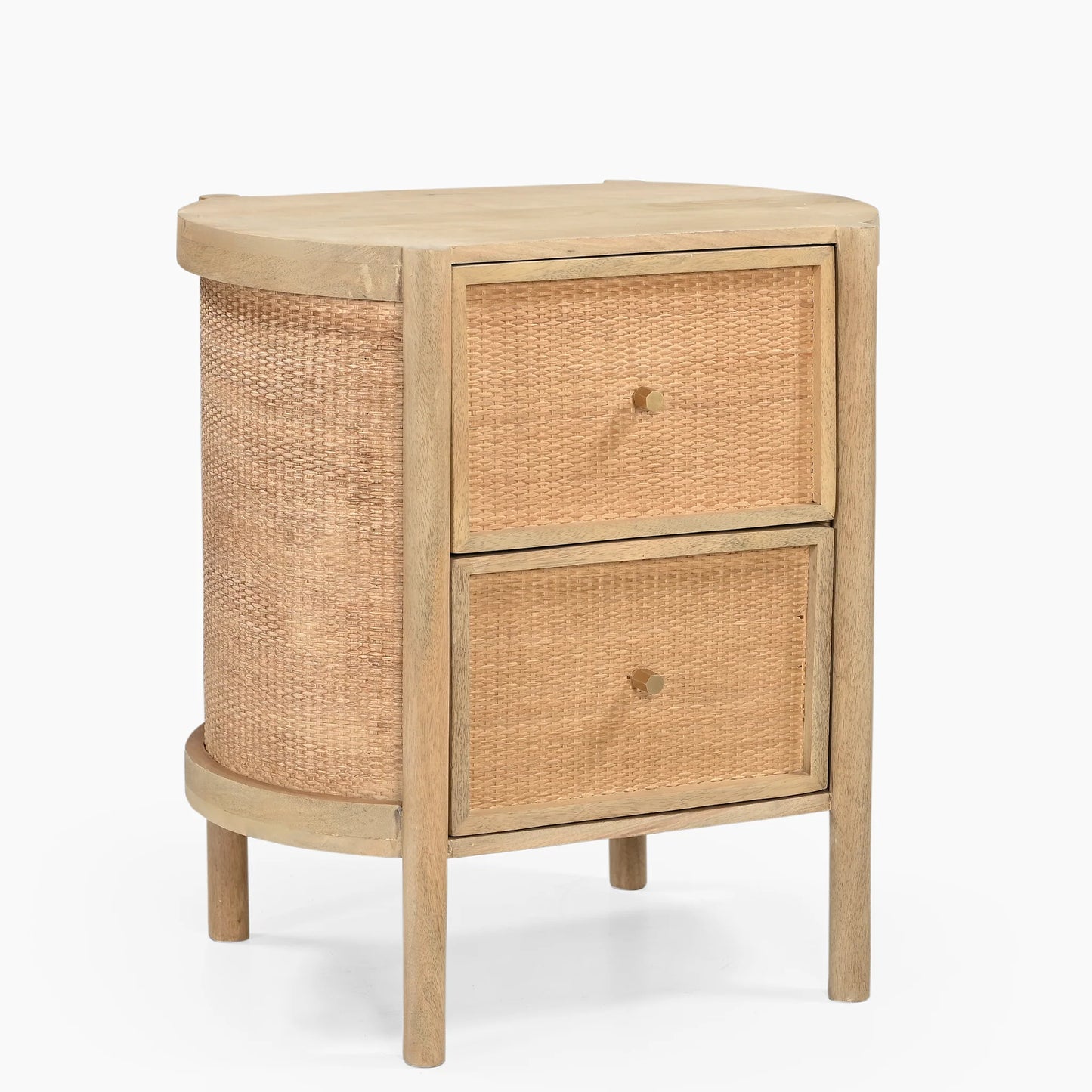 Drift Two Drawer Side Table