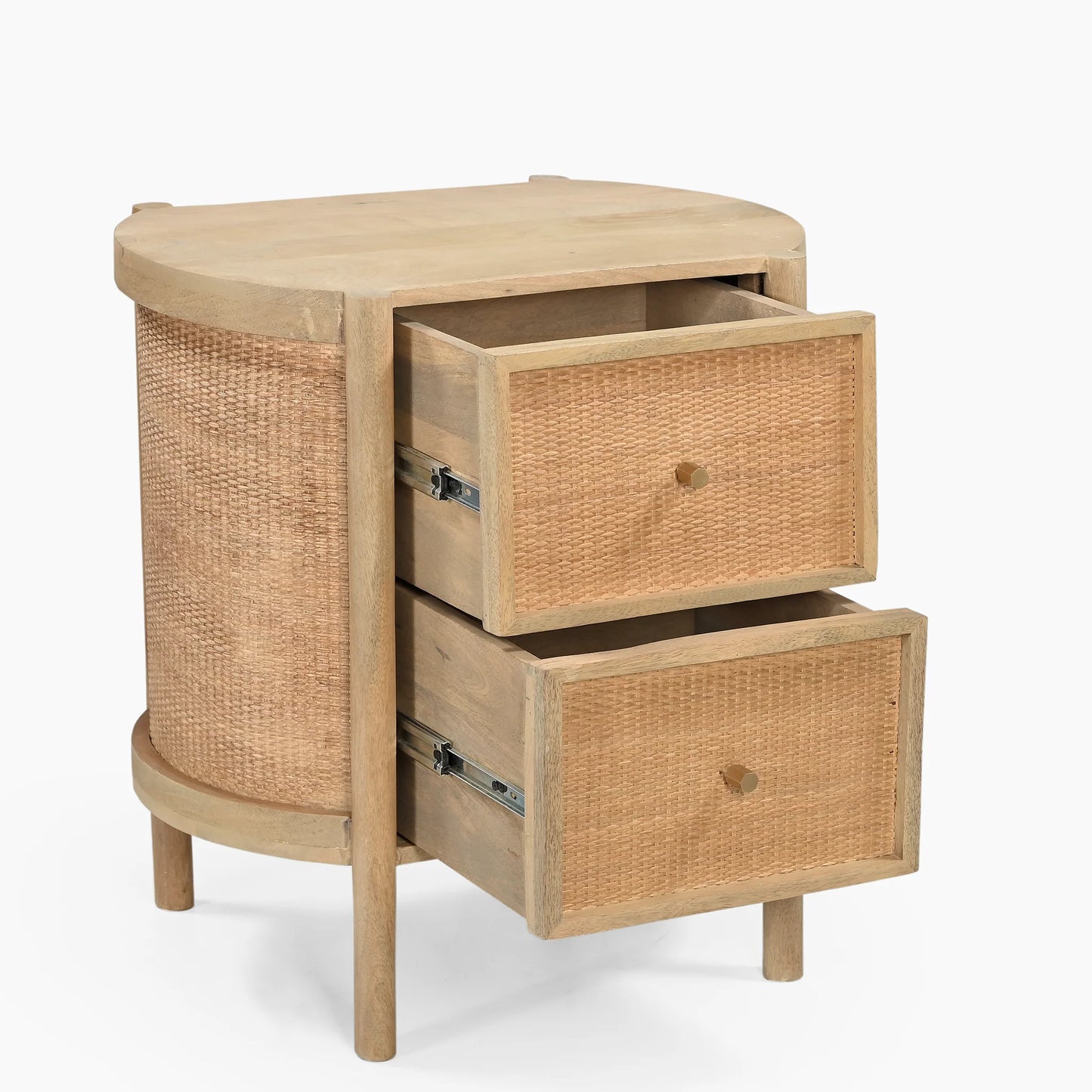 Drift Two Drawer Side Table