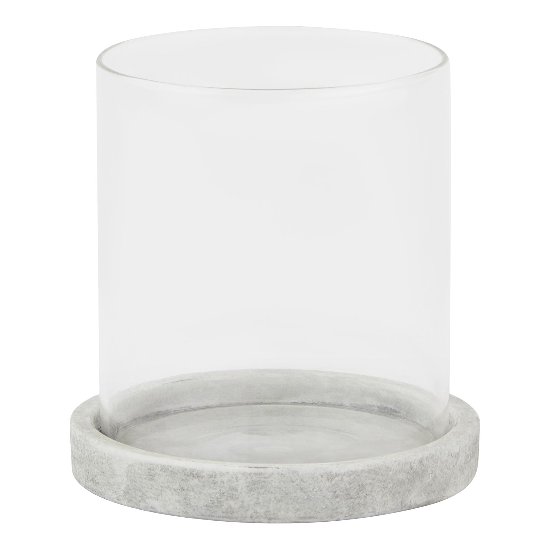 Sable Stone Hurricane Lantern