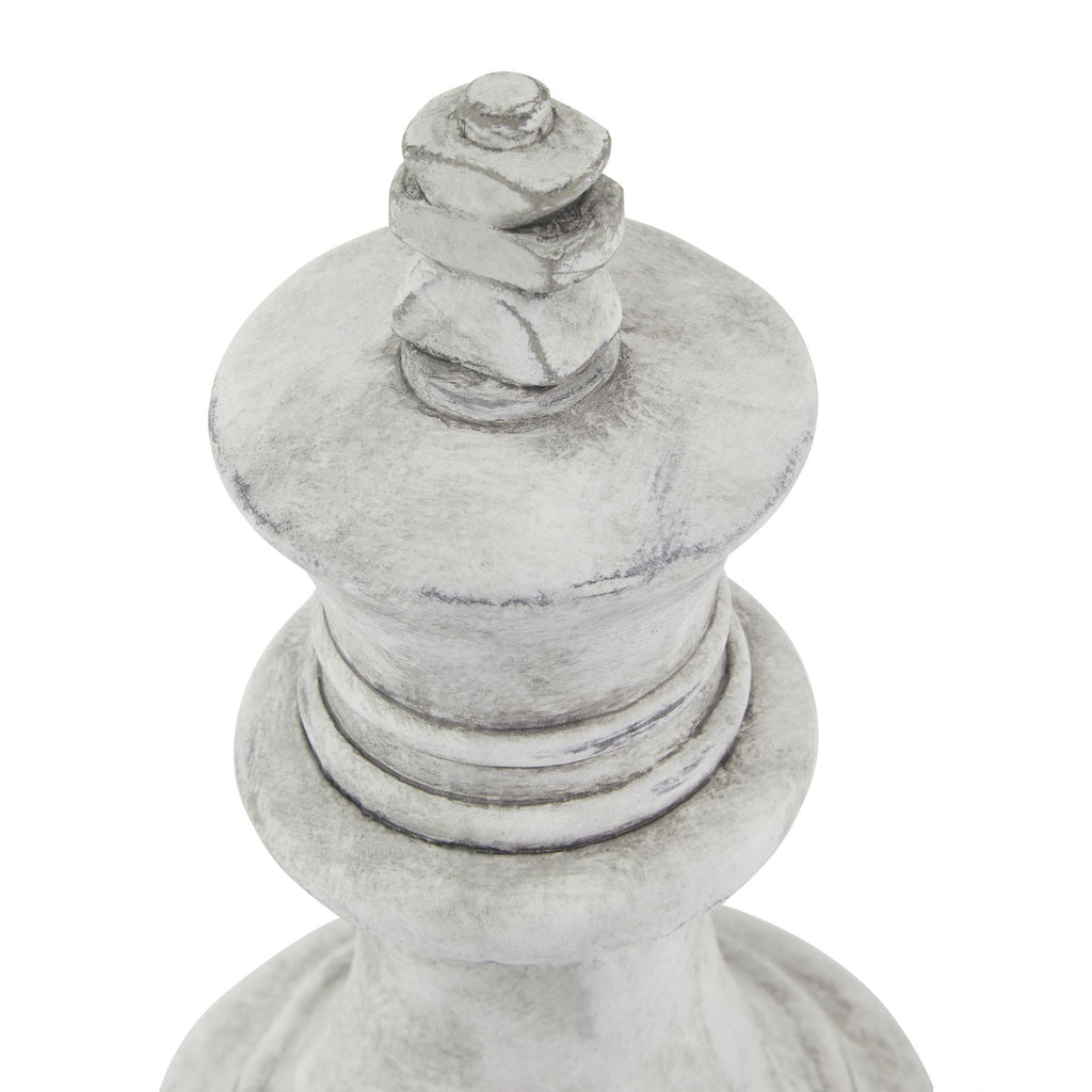 Sable Stone King Chess Piece