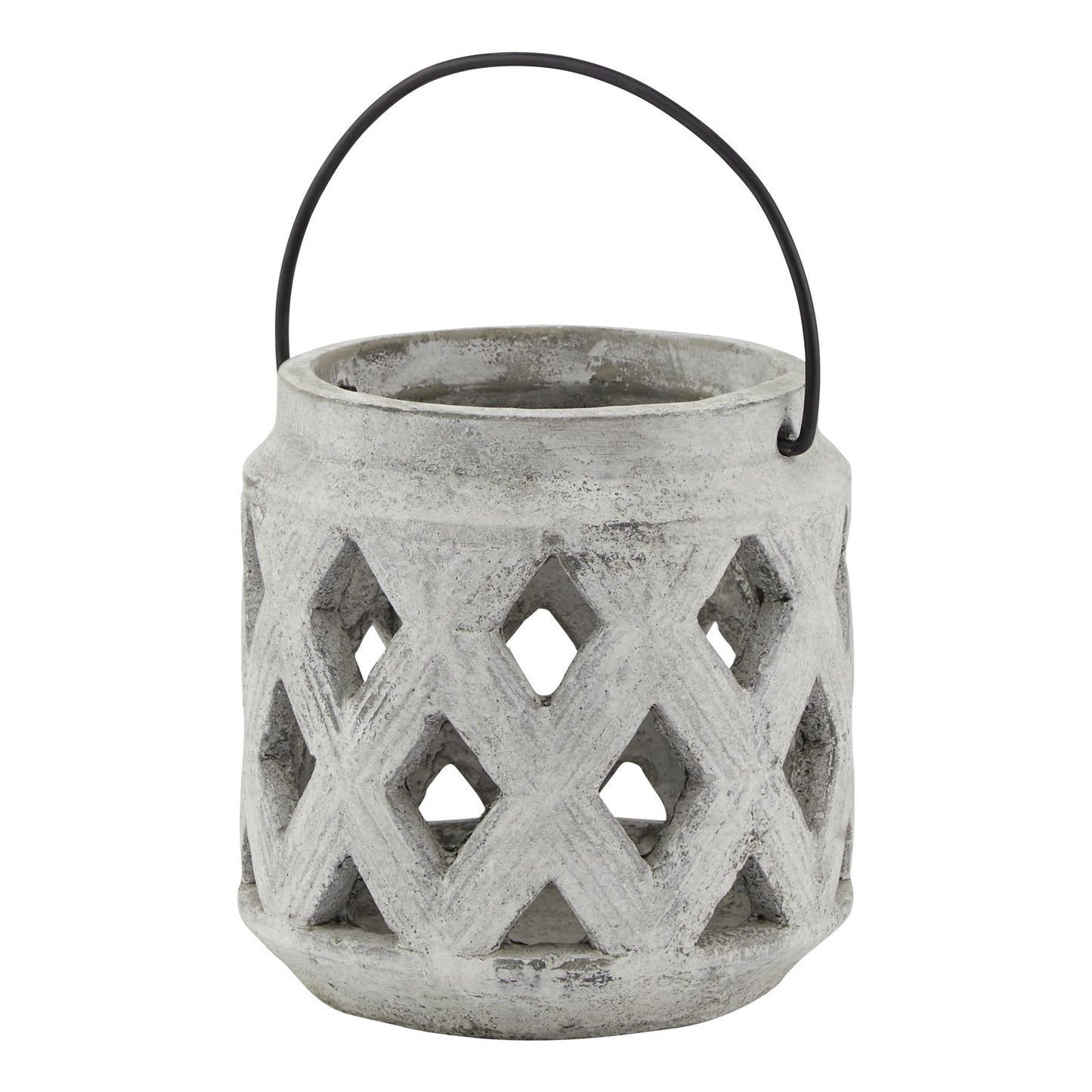 Sable Stone Lattice Lantern