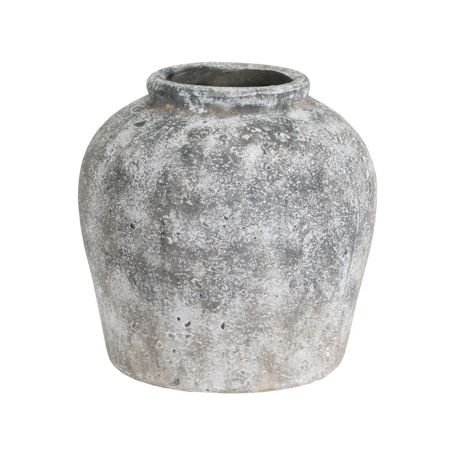Savara Aged Stone Ceramic Vase