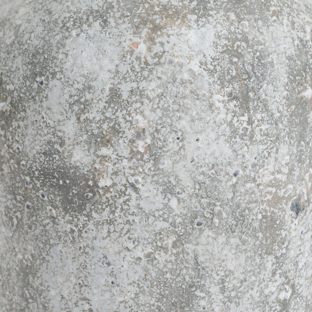 Savara Aged Stone Tall Ceramic Vase