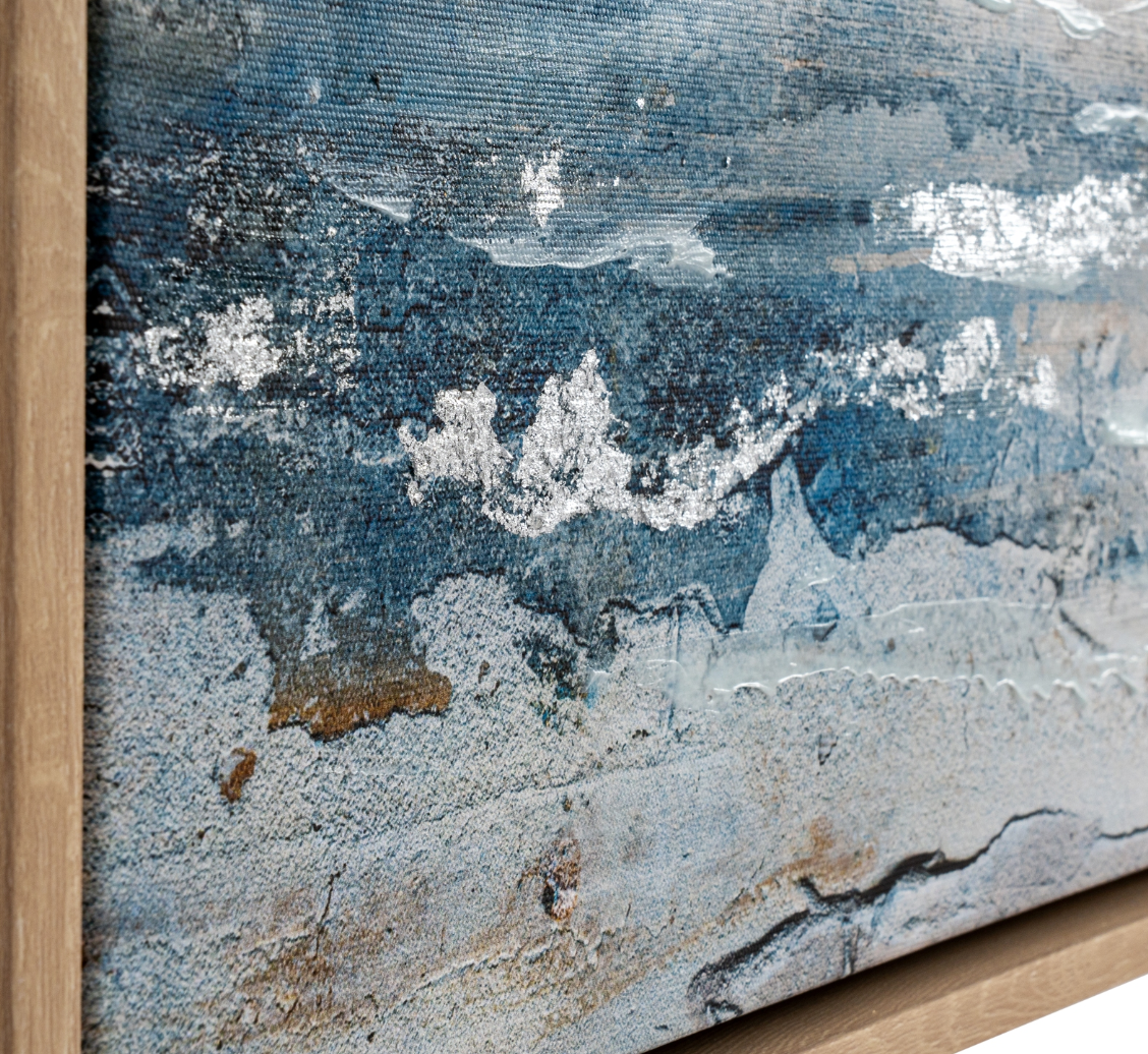 Sutton Hand Painted Canvas In Frame I