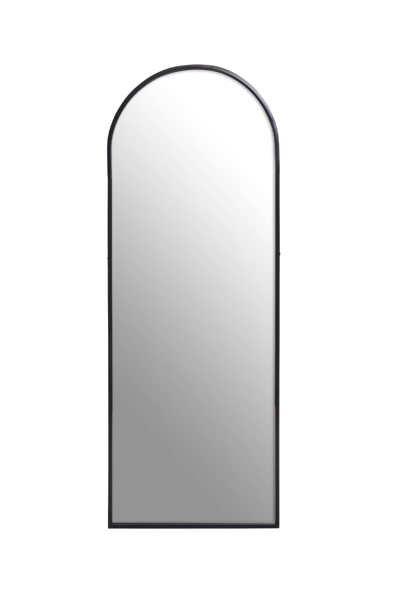 Bali Arch Mirror - Matte Black