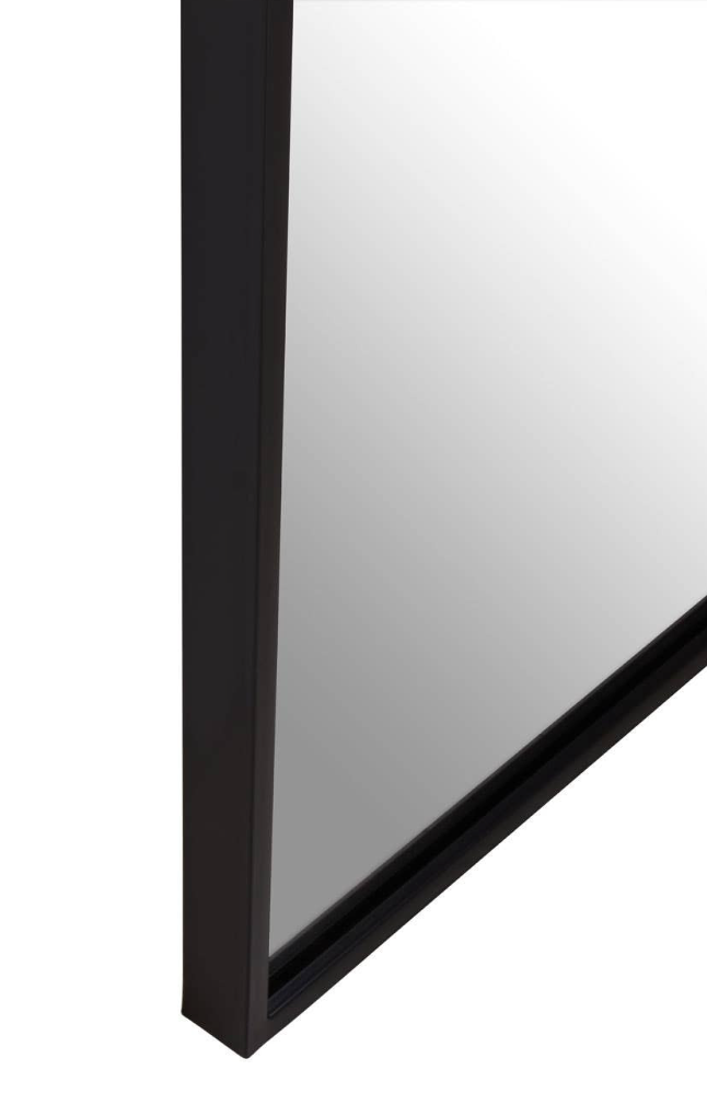 Bali Arch Mirror - Matte Black