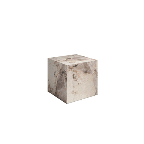 Bella Marble Effect Side Table