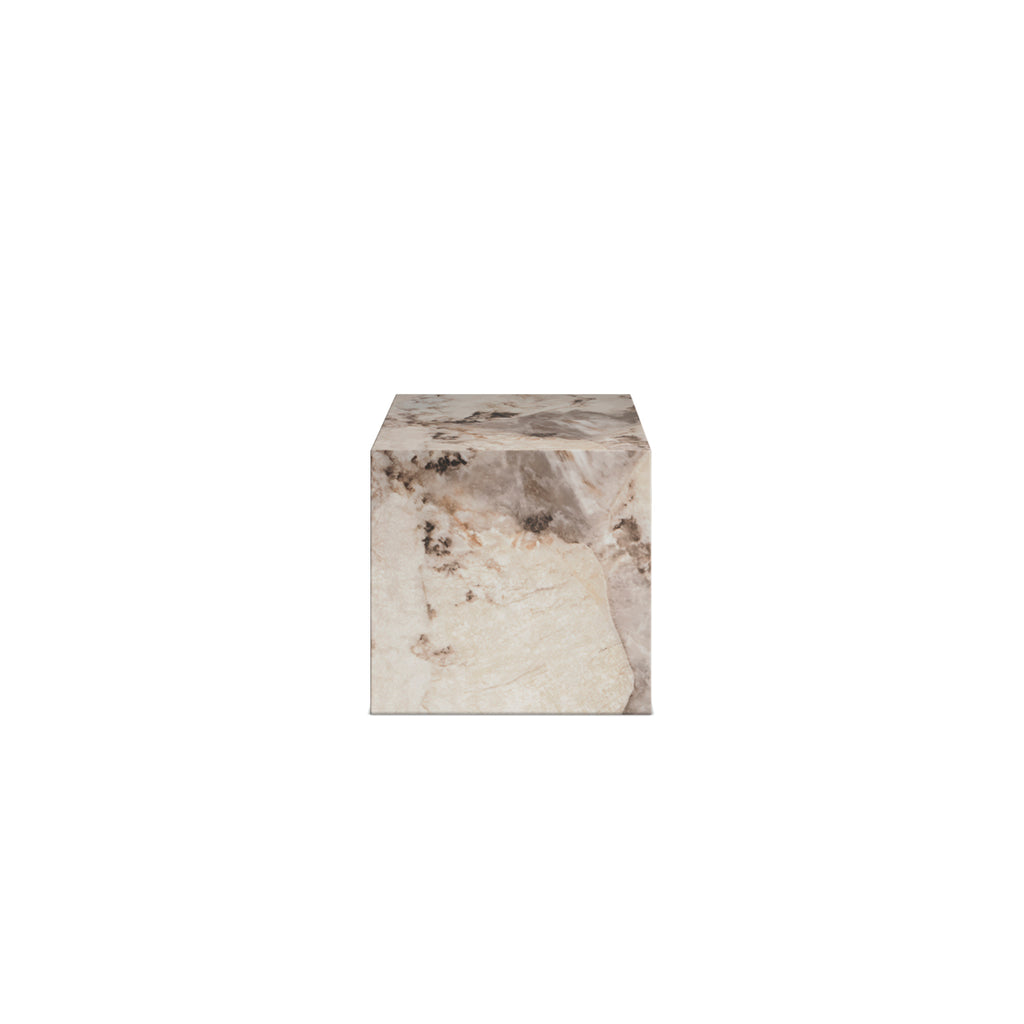 Bella Marble Effect Side Table