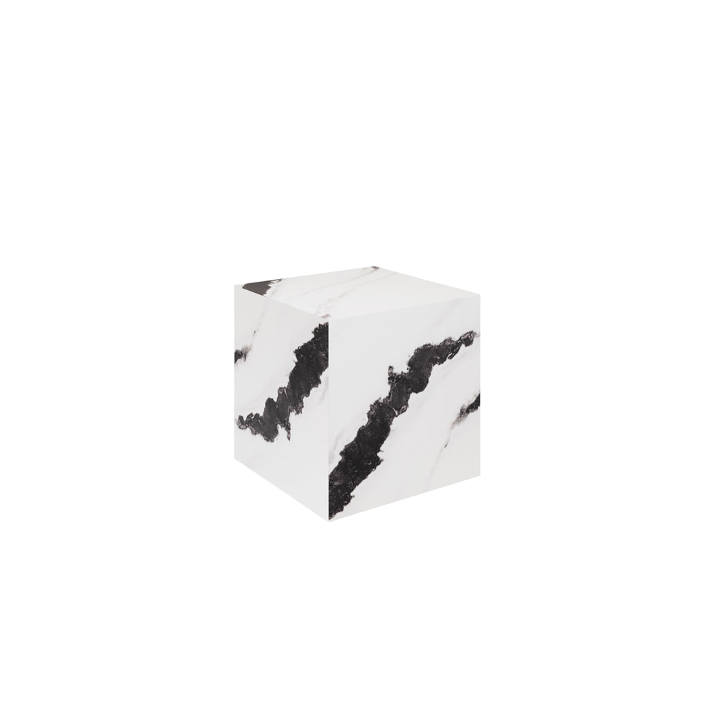 Caro Side Table - Black & White