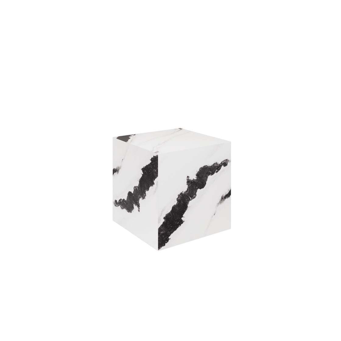 Caro Side Table - Black & White