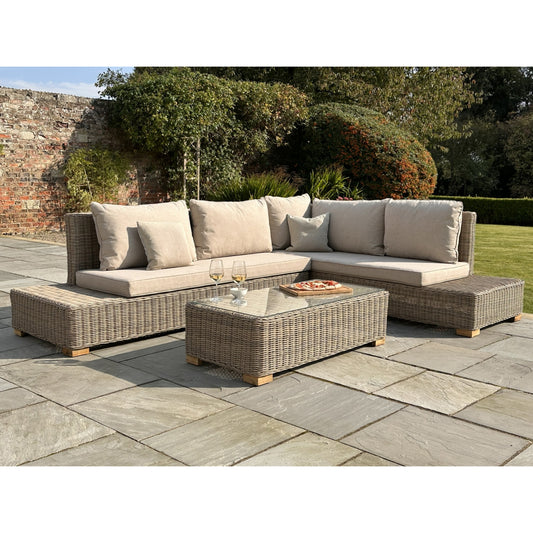 Thalia Outdoor Large Corner And Coffee Table Set