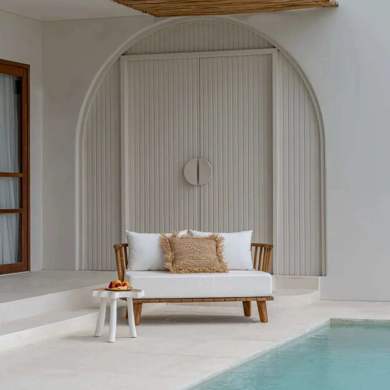 The Malawi Two Seater - Natural White