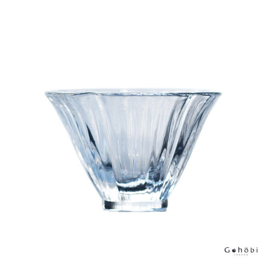 Gohobi Handmade Flower Glass Tea Cup - Set of 4