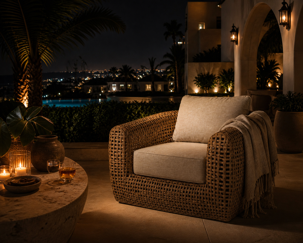 Selene Outdoor Large Lounge Chair