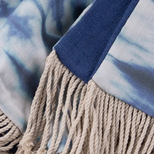 Jedburgh Chevron Throw Linen