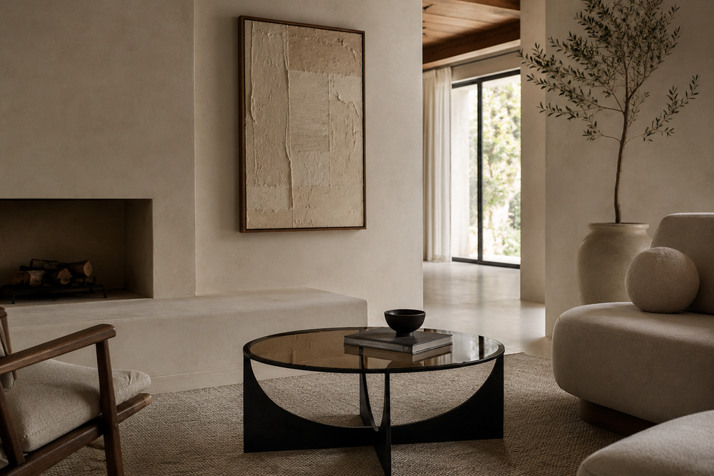 Montrose Coffee Table - Smoked Glass